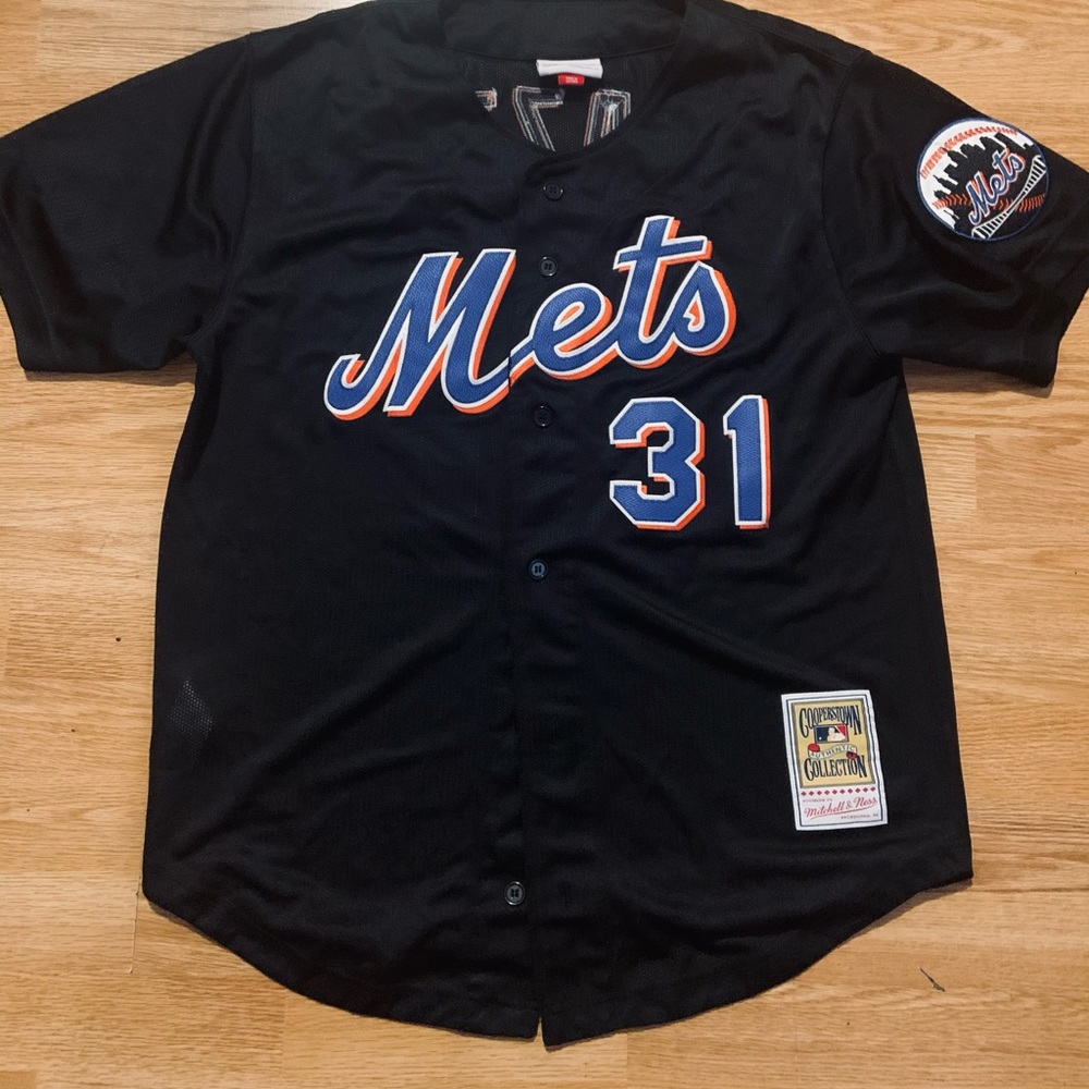 Mitchell and Ness Mets Jersey, PreOwned, Authentic